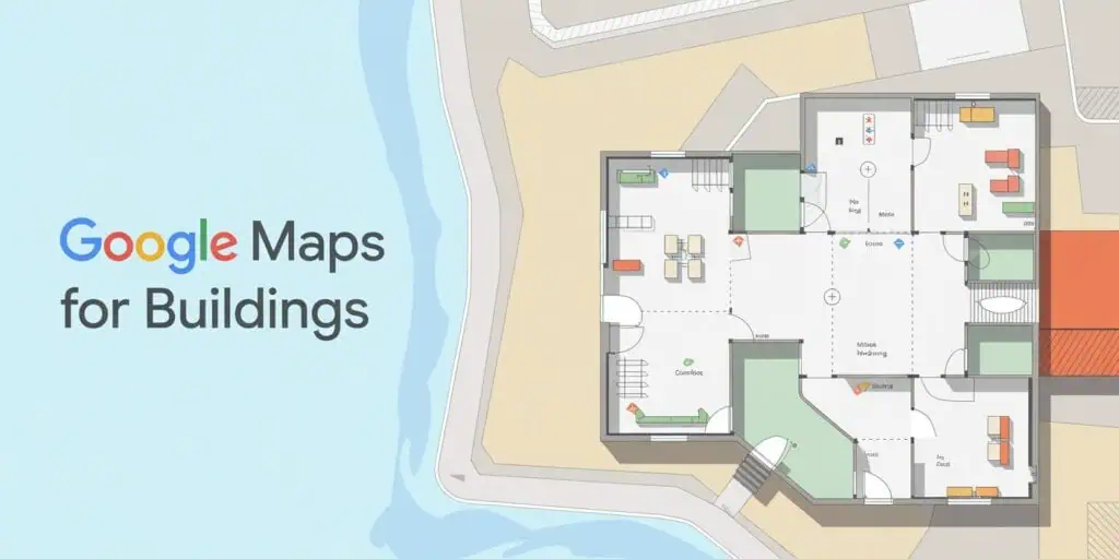 CAFM is like Google Maps for buildings 14 User-friendly Google Maps layout for building details and facility management.