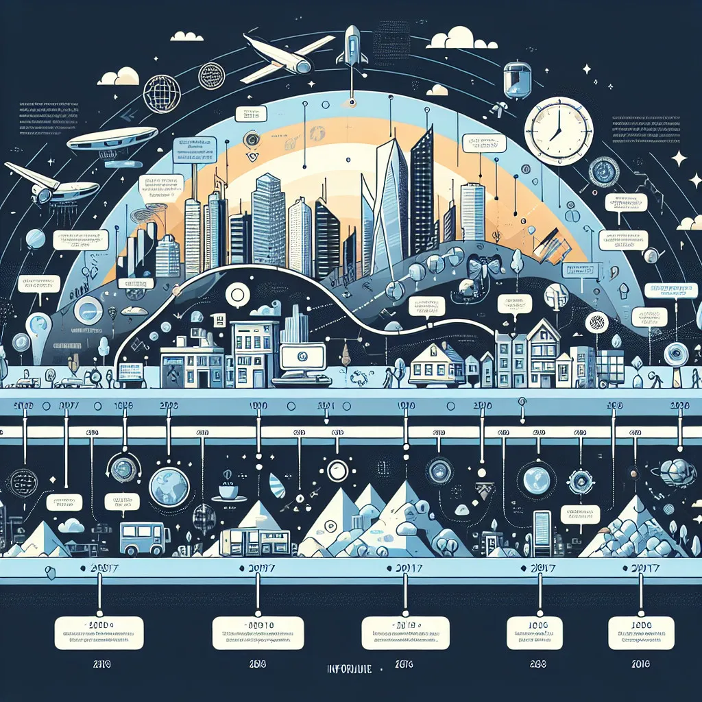 Area management 4.0: Digital solutions for efficient use of space 9 Modern city with skyscrapers and air traffic in a digital illustration.