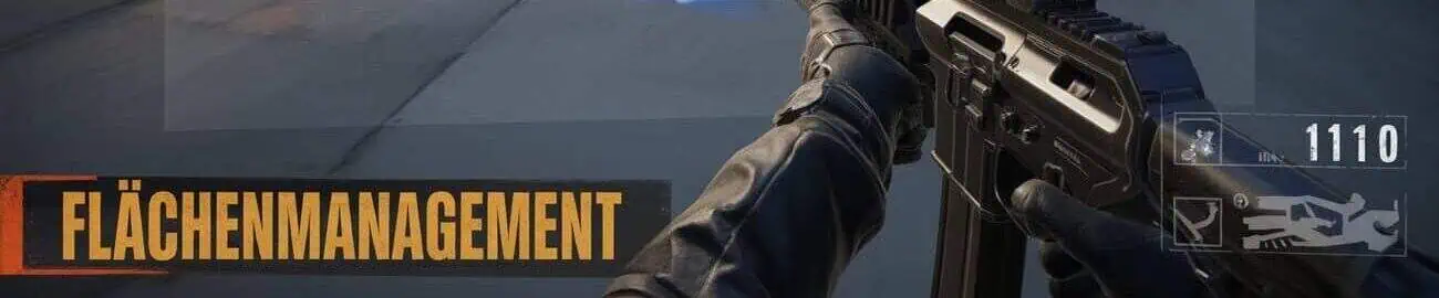 Area Management 4.0: Is this the best first-person shooter of 2025? 1 Detailed image of a soldier with a weapon, focusing on modern combat strategy.