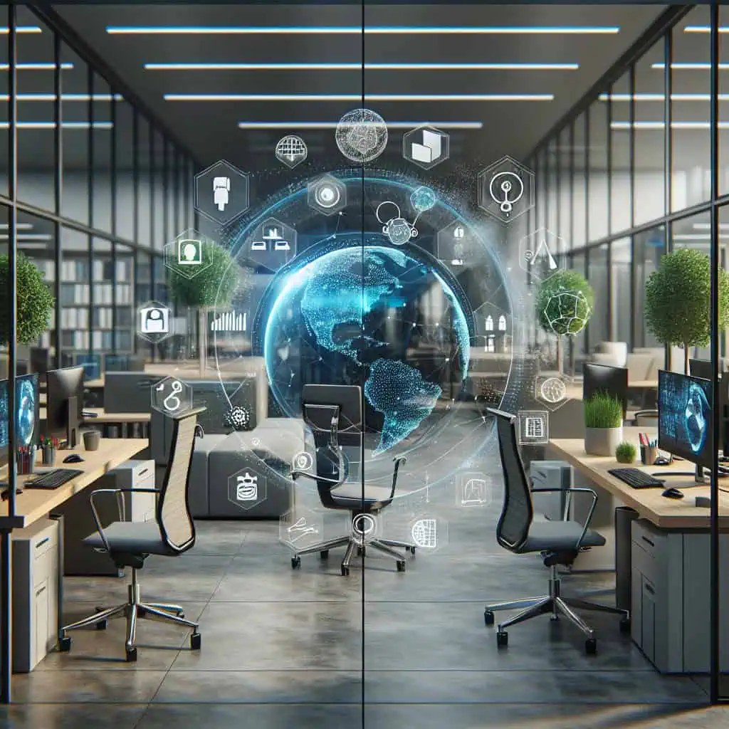 10 Tipps zur Optimierung Ihrer CAFM-Software-Nutzung 4 Moderne Arbeitswelt mit digitaler Vernetzung.