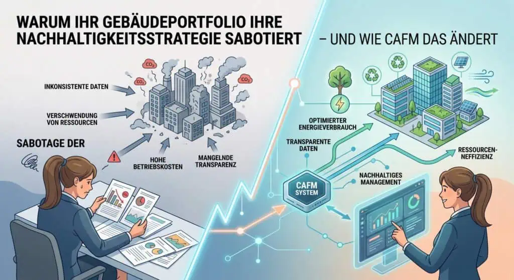 CAFM-Blog.de | Das gebaute Portfolio: Wie Sie Ihr ESG-Reporting nicht mehr mit Excel-Ruinen sabotieren