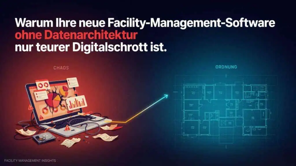 CAFM-Blog.de | Warum Ihre neue Facility-Management-Software ohne Datenarchitektur nur teurer Digitalschrott ist